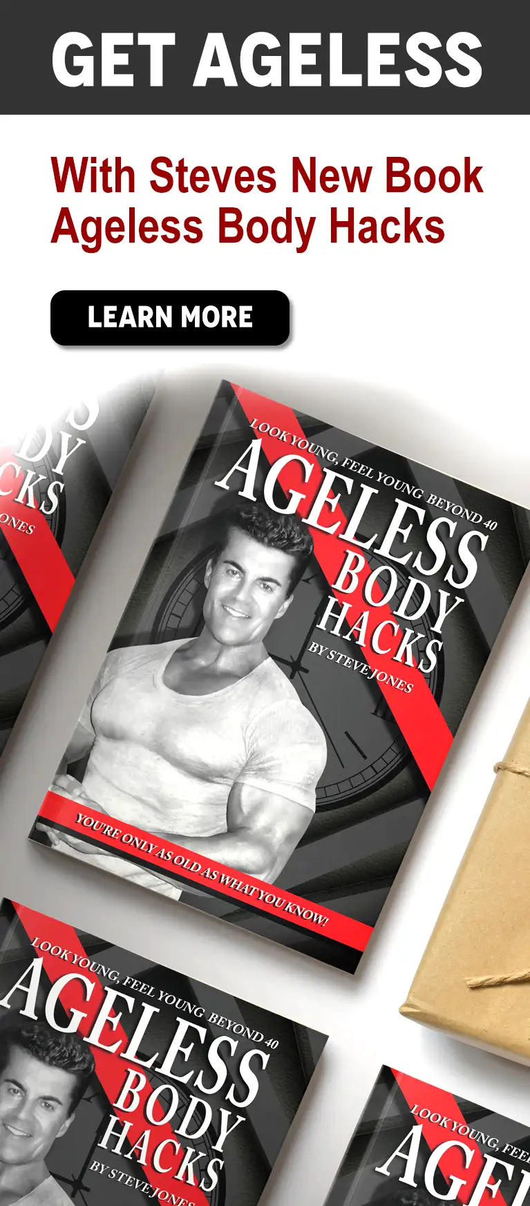 Ageless Body Hacks Book By Steve Jones